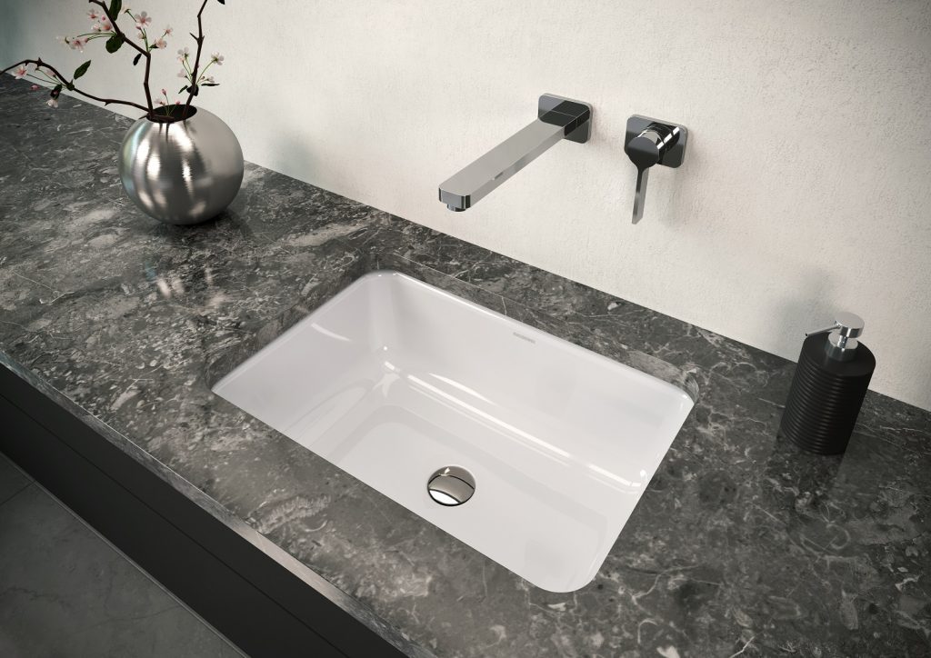 Kaldewei introduces washbasins to its Cayona range