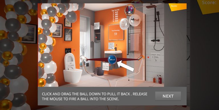Interactive Birthday App Ideal Bathrooms