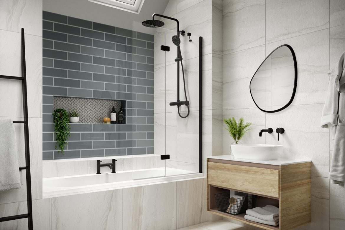 Kudos Inspire screens now in matt black - Bathroom Review