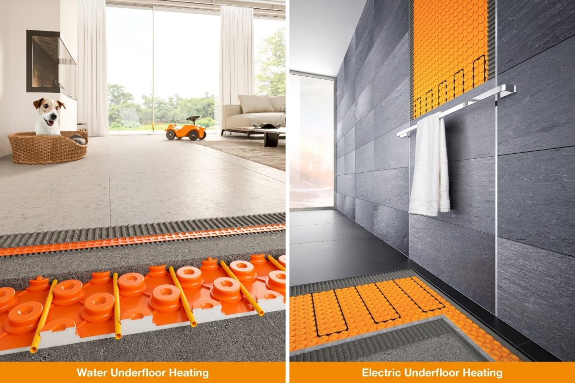 Schluter-Systems offers adaptable underfloor heating technologies ...