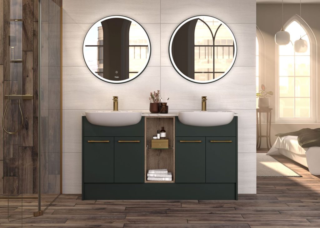 Bathroom Review Utopia Modular Furniture Bay Green Dorchester Oak