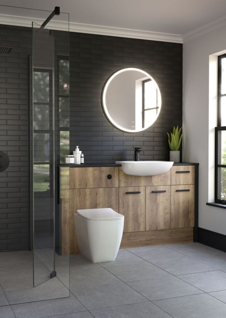 Bathroom Review Utopia Modular Furniture Dorchester Oak