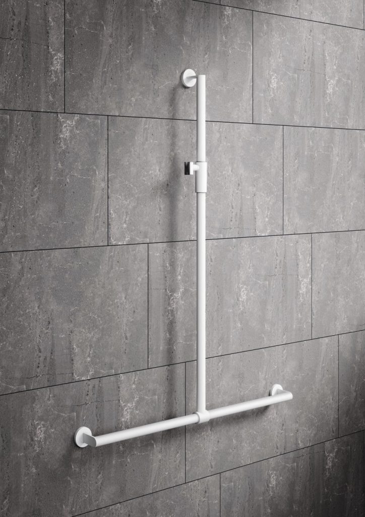 Bathroom Review Magnetic shower holder HEWI