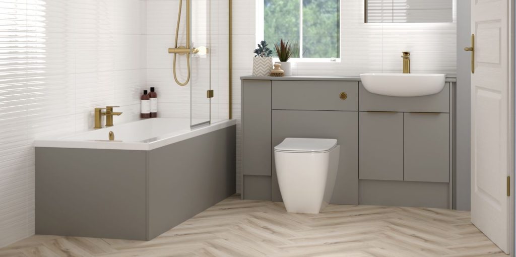 Qube-fitted-furniture-in-Matt-Grey-with-Brushed-Brass-Utopi