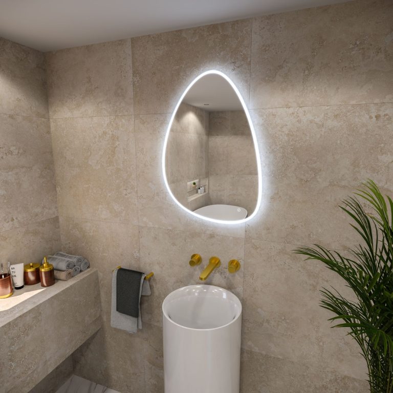 Bathroom Review RAK Ceramics TearDrop Mirror