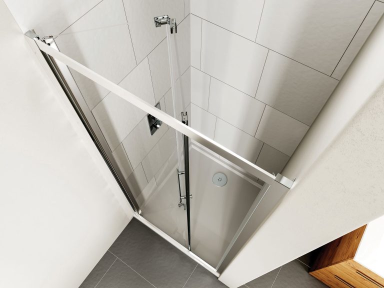 Flair-Verve-PRO-Bifold-Shower-Door-Silve