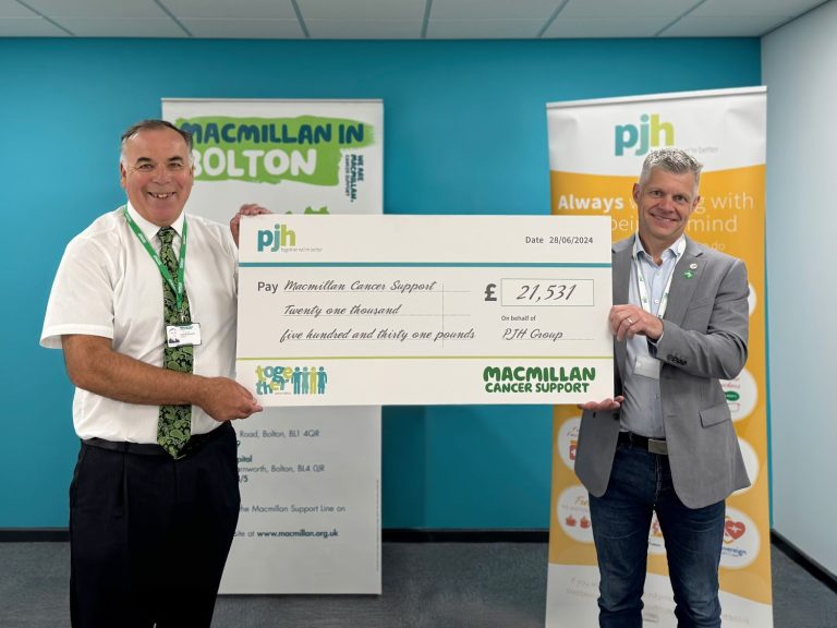 Bathroom-Review-PJH-Macmillan-Cheque-Presentation.