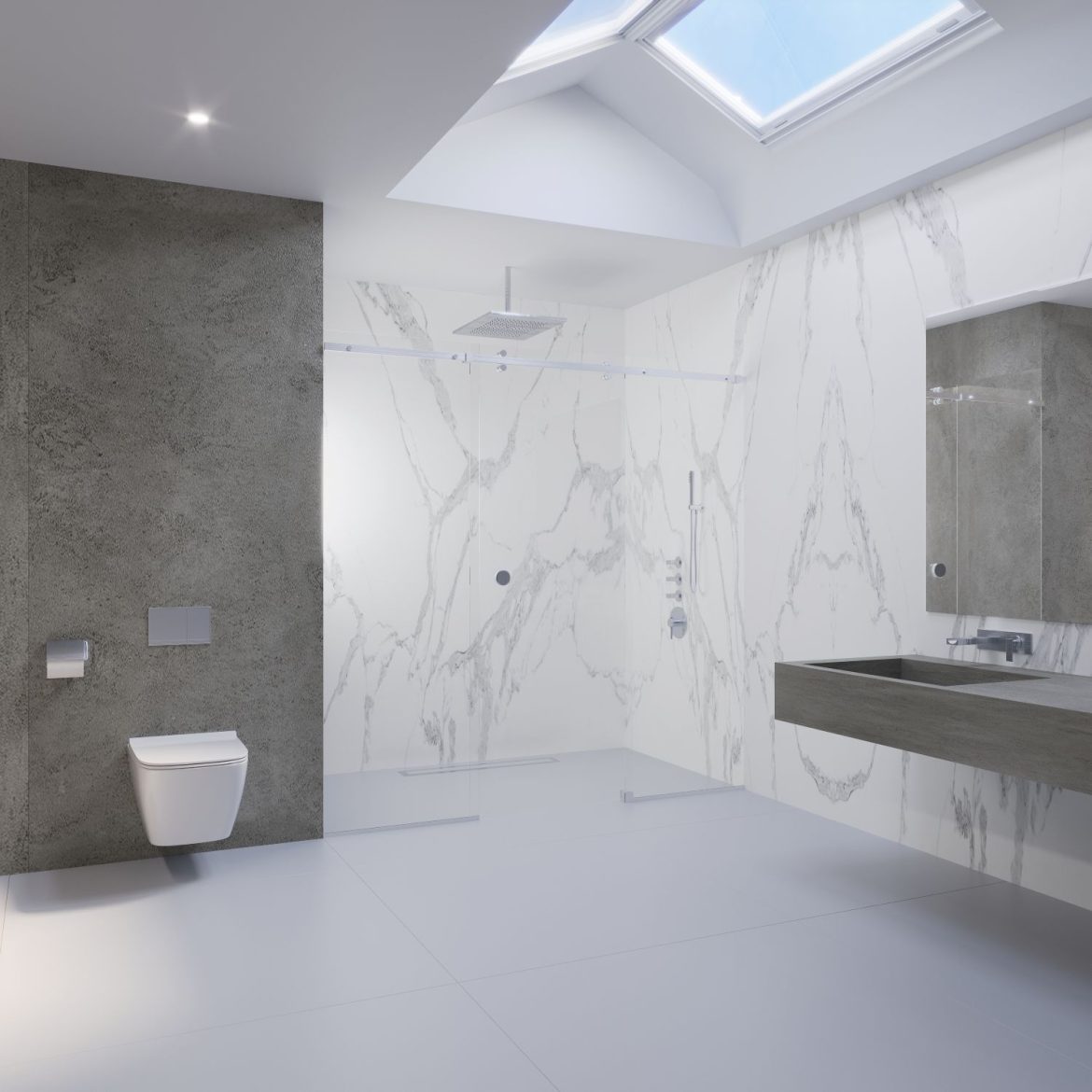 Serenity Shower System from CRL Stone Bathroom-Review-CRL-Stone-Scene-15-Serenity-Brushed-Stainless-Steel-