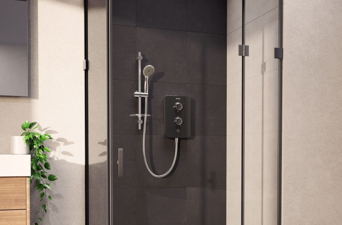 Aqualisa electric showers deliver style & perfomance Bathroom-Review-Aqaulisa-GREY_ROOMSET