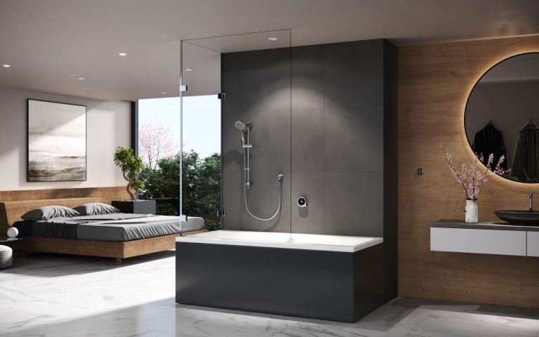 Aqualisa Quartz smart shower – Alexa controlled for sustainable living Bathroom-Review-Aqualisa-Quartz-Touch-System-Lifestyle