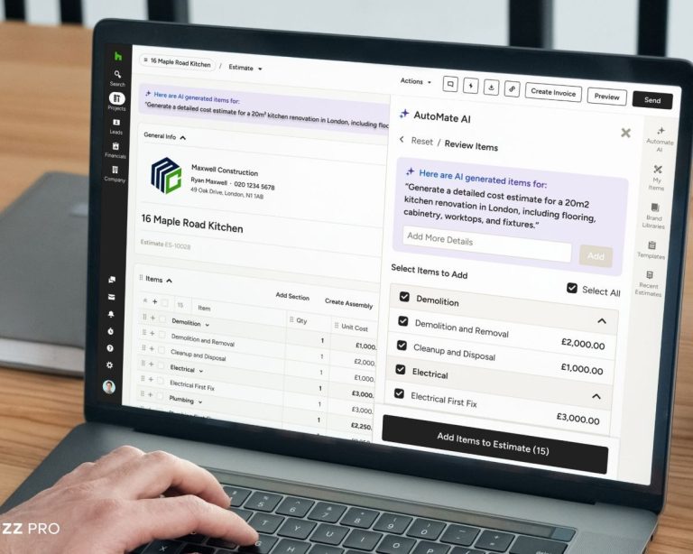Houzz Pro expands AutoMate AI to streamline admin work Bathroom Review-Houzz-Pro-AI-Documents.