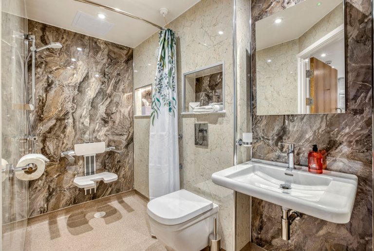 Multipanel delivers stylish, inclusive bathroom at Spring Grove care home Bathroom-Review-Grant-Westfield-Multipanel-Spring-Grove-Care-Home