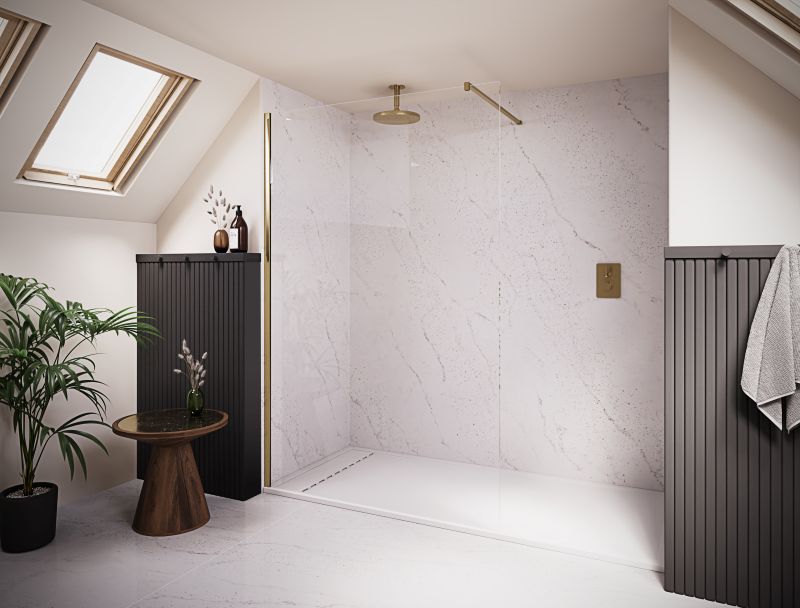 Flair-Showers-BABY-AYO-Wetroom-Panel-Brushed-Brass